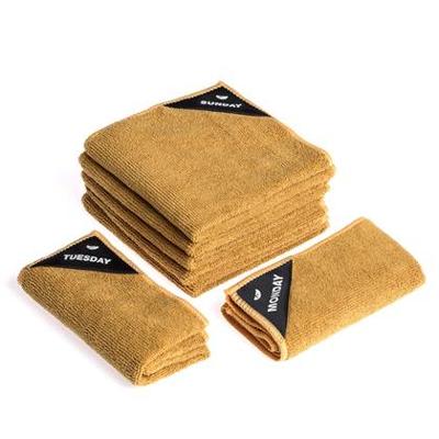 Klud Microvezel vaatdoekjes Curry geel, per 7