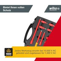 Wiha 43023 | Ratelsleutelset | Geisoleerd | 3/8" | 21-delig - 43023 - thumbnail