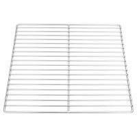 VidaXL Grillrooster zilver 40 x 35 cm roestvrij staal - thumbnail