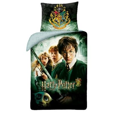 Harry Potter Dekbedovertrek - Harry Ron Hermelien - 140 x 200 cm Harry Potter Dekbedovertrek - Harry Ron Hermelien - 140 x 200 cm