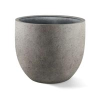 Grigio New Egg Pot Natural-Concrete S 36x31 - thumbnail