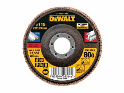 DeWALT DT30621 Lamellenschijf EXTREME 115mm K80