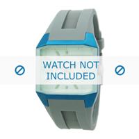 Diesel horlogeband DZ1387 Silicoon Grijs 20mm - thumbnail