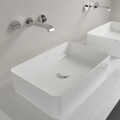 Villeroy & Boch Collaro Opzetwastafel 56x36x14,5cm wit alpin