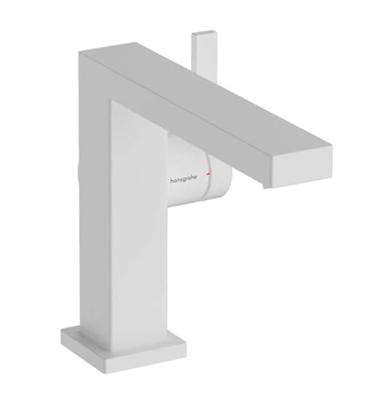 Hansgrohe Tecturis E 110 Fine CoolStart ééngreeps wastafelmengkraan met PushOpen, mat wit