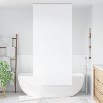 Doucherolgordijn met cassette 110x240 cm stofbreedte 106 cm Doucherolgordijn met cassette 110x240 cm stofbreedte 106 cm