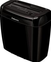 Fellowes Powershred 36C papiervernietiger Kruisversnippering 23 cm Zwart - thumbnail