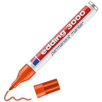 Edding 3000 permanent marker 1,5-3mm rond oranje