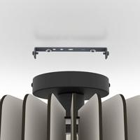 Eglo Houten plafondlampPalombaia Ø 50cm - zand - 900832 - thumbnail