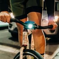 KNOG Blinder mini front - skull - black - thumbnail