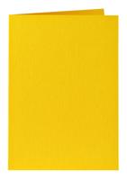 Correspondentiekaart papi dubbel a6 dottergeel - thumbnail
