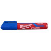 Milwaukee Accessoires inkzall blauwe l beitelpunt marker | 12 stuks - 4932471557 - thumbnail