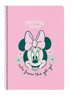 Ringmap Minnie Mouse Minty Roze A4 21.5 x 31 x 1 cm - thumbnail