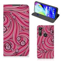 Motorola Moto G8 Power | Bookcase | Swirl Pink - thumbnail