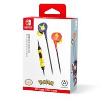 PowerA Bedrade oordopjes voor Nintendo Switch - Pikachu Blossom, 3,5 mm, bedraad, officieel gelicentieerd - thumbnail