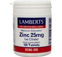 Lamberts Zink Citraat 25 mg Tabletten - thumbnail