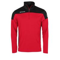 Stanno 408015 Pride 1/4 Zip Top - Red-Black - M - thumbnail