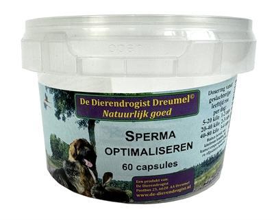 Dierendrogist sperma optimaliseren capsules