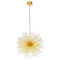 Stars of Light Pendant lampVivaldo 1 98cm gold - 39256 - thumbnail
