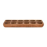Eiertray hout - voor 12 eieren - thumbnail