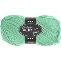 Creativ Company Acrylgaren, mintgroen, 50gr, 80m - thumbnail