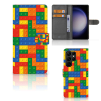 Samsung Galaxy S23 Ultra | Telefoon Hoesje | Blokken - thumbnail