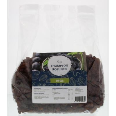 MijnNatuurwinkel Blue thompson rozijnen 1 Kilogram