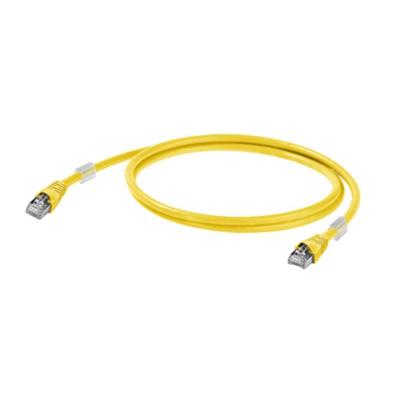 Weidmüller 1251580250 RJ45 Netwerkkabel, patchkabel CAT 6A S/FTP 25.00 m Geel UL gecertificeerd 1 stuk(s)