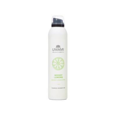 Umami Exclusive Cosmetics Woody Lemons Foaming Shower Gel Bergamot & Ceder 200ml