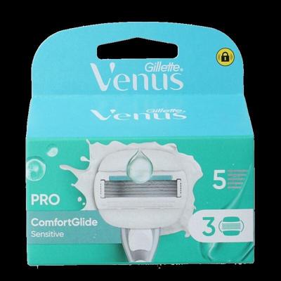 Gillette Comfortglide sensitive mesjes 3 Stuks