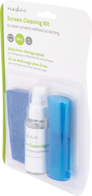 Nedis Schermreiniger | Spray | 35 ml | Wisser inbegrepen | 1 stuks - CLSN110BU CLSN110BU Nedis Schermreiniger | Spray | 35 ml | Wisser inbegrepen | 1 stuks - CLSN110BU CLSN110BU