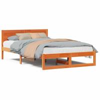 Bedframe Wasbruin 120 x 200 cm Massief grenenhout - thumbnail