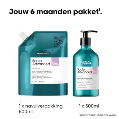 L'Oréal Professionnel Série Expert Scalp Advanced Anti-Discomfort Shampoo Refill 500ml