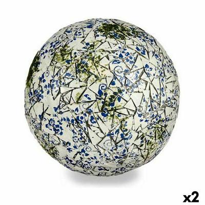 Decoratief tuinfiguur Ibergarden Polyresin Klot 31,5 x 31,5 x 31,5 cm (2 Stuks)