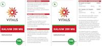 Vitals Kalium 200mg Capsules - thumbnail