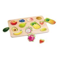 Classic World houten puzzel fruit - 11st. - thumbnail