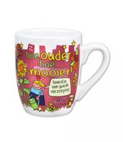 Cartoonmok Vrouw Hoe ouder hoe mooier - thumbnail