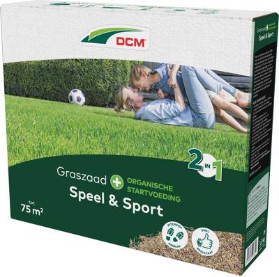 Graszaad 2-in-1 Speel & Sport 75 M2 (1,5 kg) DCM - Dcm