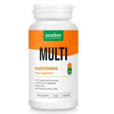 Purasana Multivitamin Fruit&veggie V-caps 60 Nf