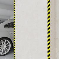VidaXL Hoekbeschermers 2 st 4x3x100 cm pu geel en zwart - thumbnail