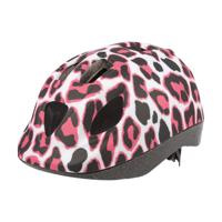Polisport kinderhelm pinky cheetah. maat: xs (46/53 cm), kleur: wit/roze - thumbnail