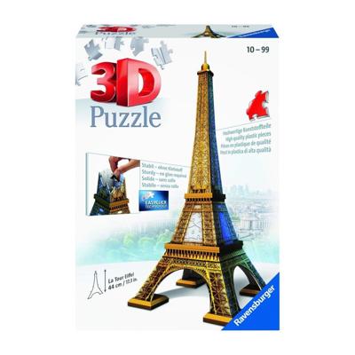 Ravensburger 3D Puzzel Eiffeltoren 216 Stukjes Ravensburger 3D Puzzel Eiffeltoren 216 Stukjes