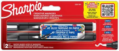 Creatieve marker sharpie 2st assorti
