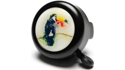 REICH fietsbel "papagei" bell papagei black