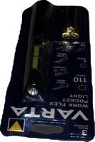 Varta 17647101421 Work Flex Pocket Light Penlight werkt op batterijen LED 230 mm Grijs, Blauw - thumbnail