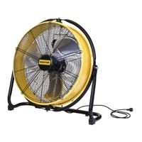 Master Klimatechnik DF-20P Vloerventilator 98 W, 110 W, 125 W (Ø x h) 700 mm x 685 mm Geel, Zwart - thumbnail