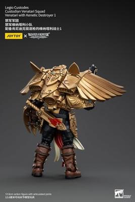 Warhammer The Horus Heresy Action Figure 1/18 Legio Custodes Custodian Venatari Squad Venatari with Kenetic Destroyer 1 13 cm