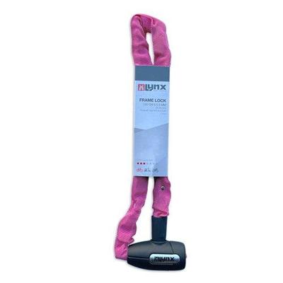Lynx kettingslot 5.5 x 85cm roze cityline m