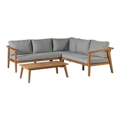Lucca Corner Set Teak Fsc 100% tuinmeubel Exotan - Exotan Lucca Corner Set Teak Fsc 100% tuinmeubel Exotan - Exotan