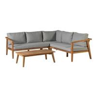 Lucca Corner Set Teak Fsc 100% tuinmeubel Exotan - Exotan - thumbnail